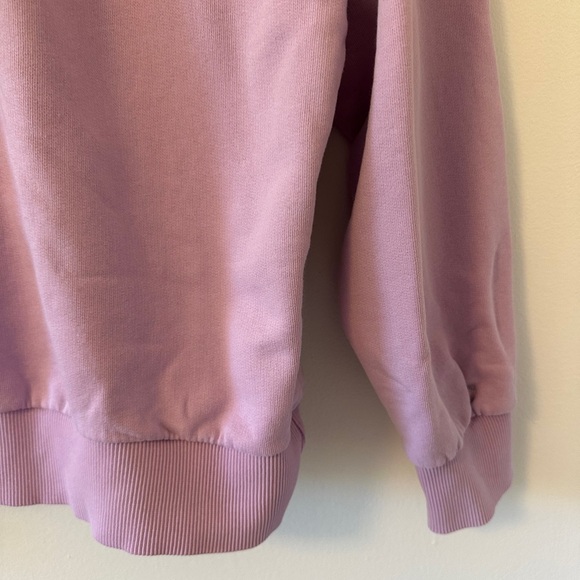 Warm ME - Women's Purple Quarter Zip Stand Up Collar Sweatshirt | Size Small - Picture 3 of 9